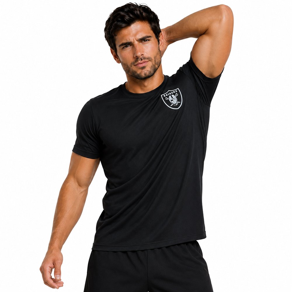 Playera Deportiva Las Vegas Raiders negro