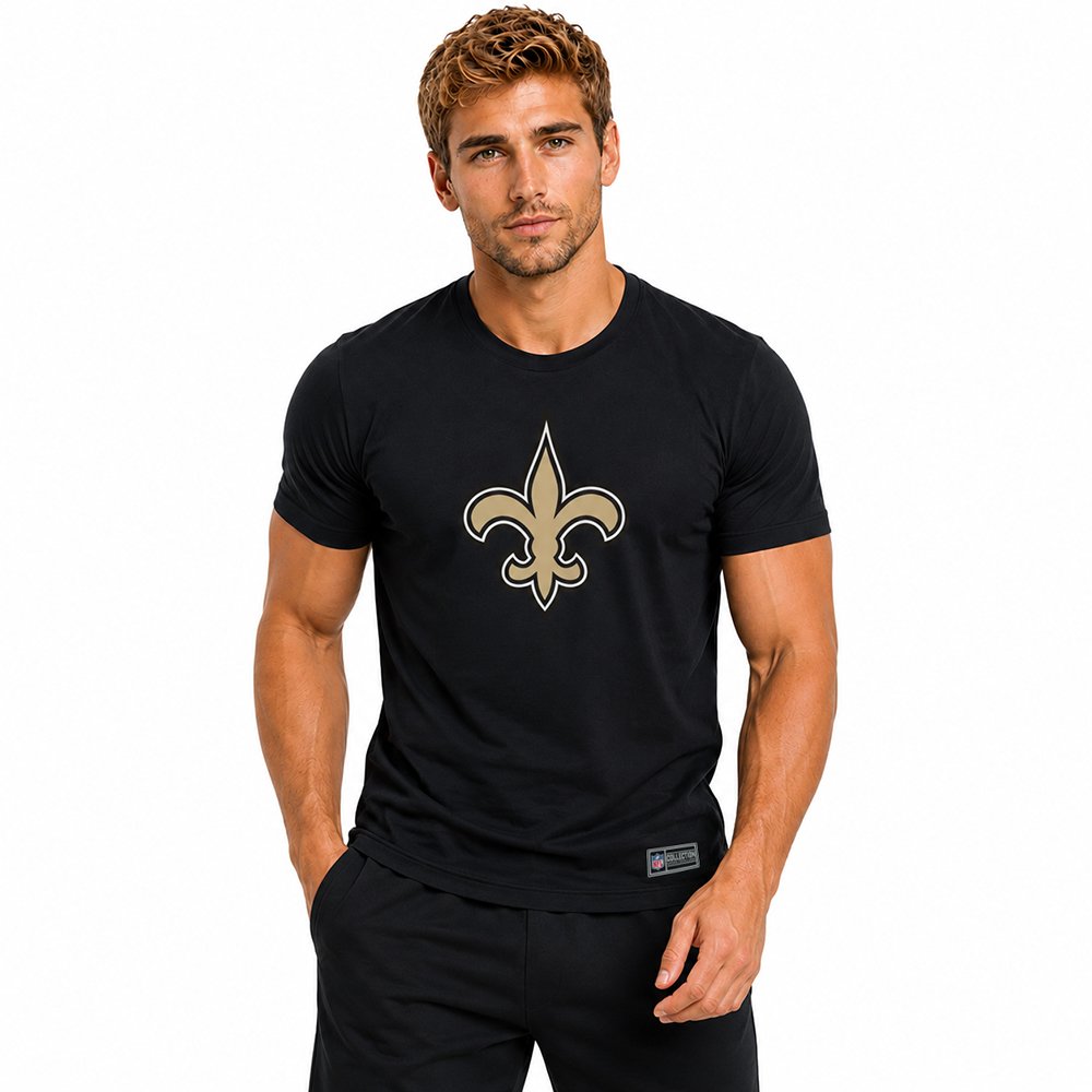 Playera Aficionado New Orleans Saints para Hombre negro