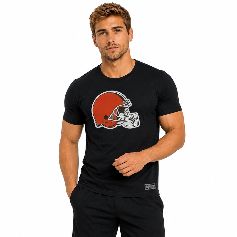 Playera Aficionado Cleveland Browns para Hombre negro