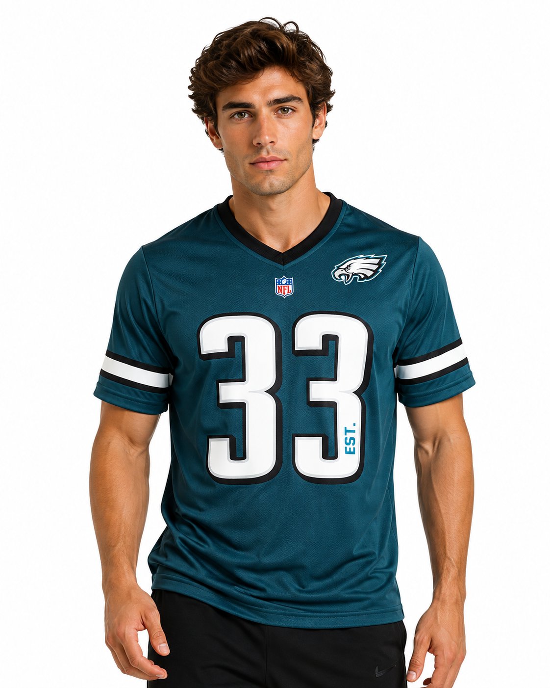 Playera Oficial Philadelphia Eagles verde
