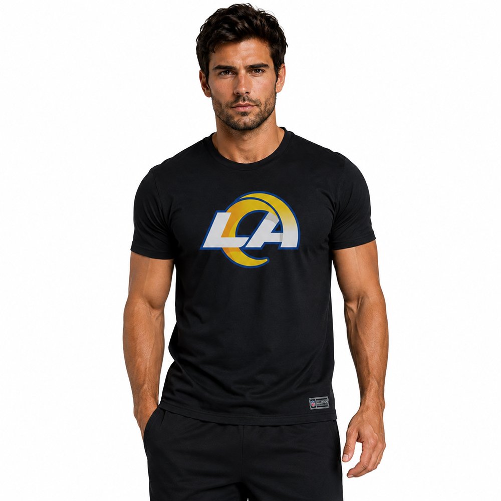 Playera Aficionado Los Angeles Rams para Hombre negro