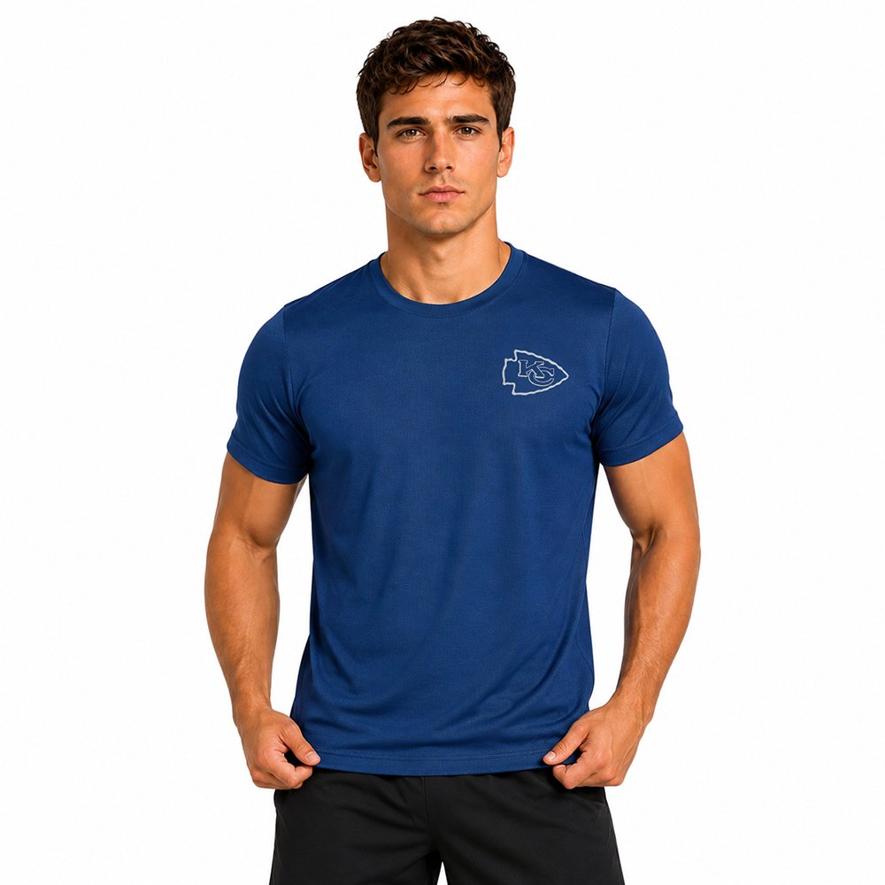 Playera Deportiva Kansas City Chiefs azul marino