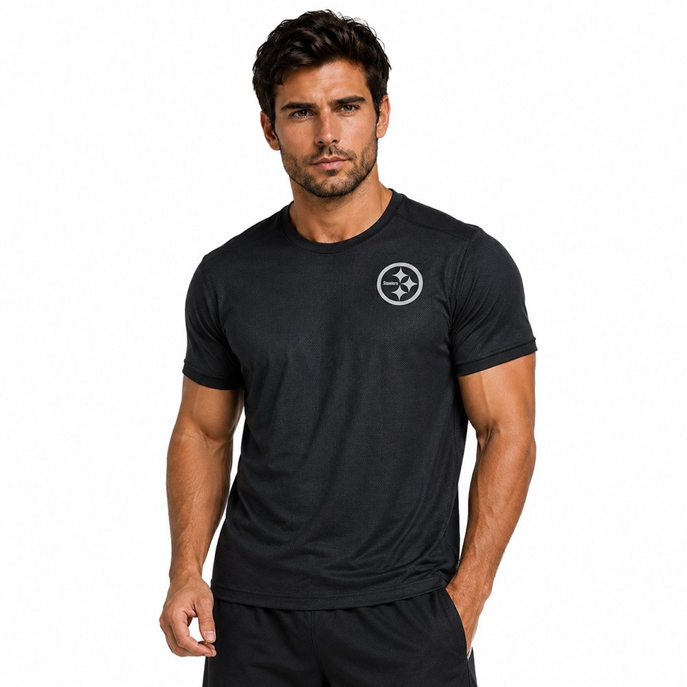 Playera Deportiva Pittsburgh Steelers negro