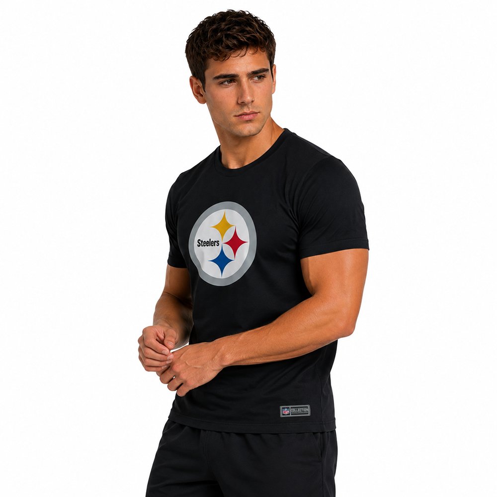 Playera Aficionado Pittsburgh Steelers para Hombre negro