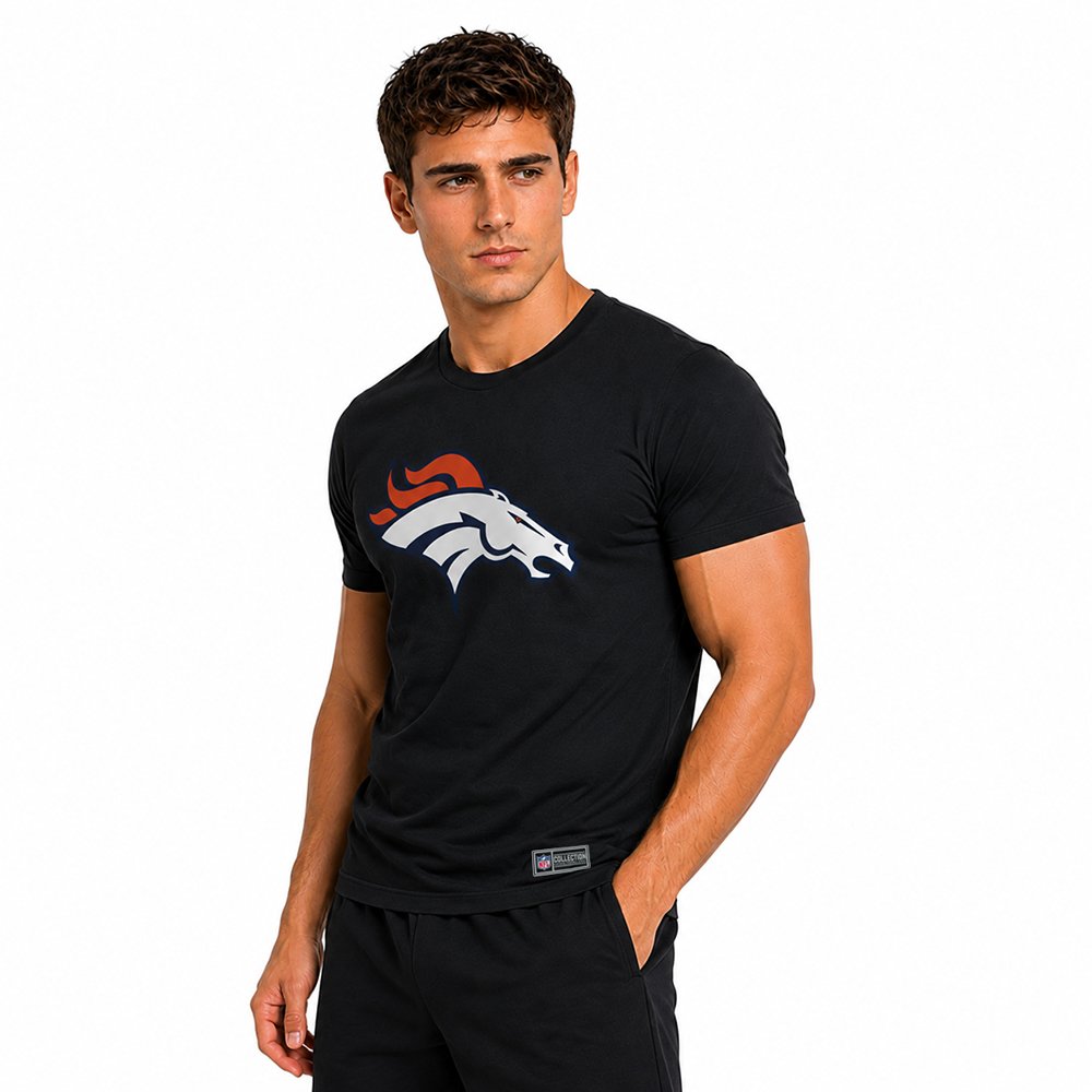 Playera Aficionado Denver Broncos para Hombre negro