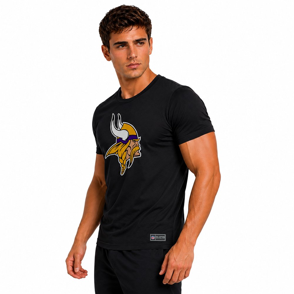 Playera Aficionado Minnesota Vikings para Hombre negro