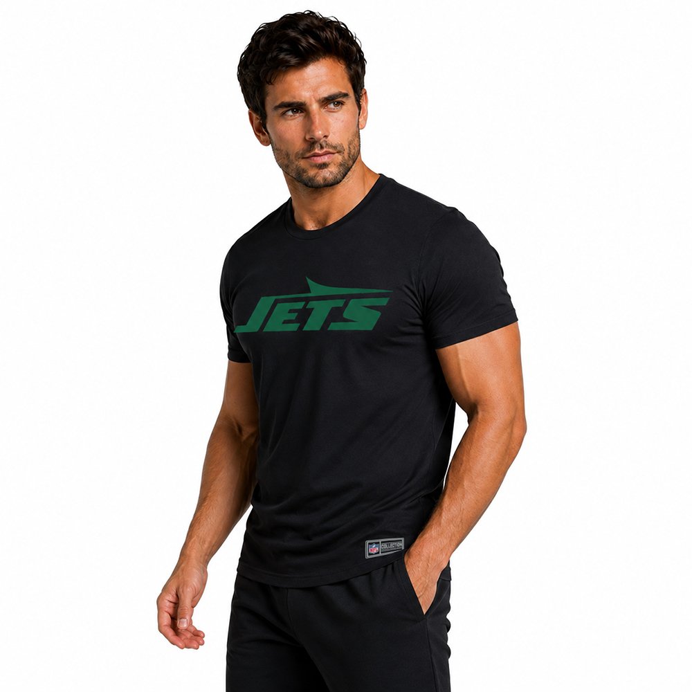 Playera Aficionado New York Jets para Hombre negro