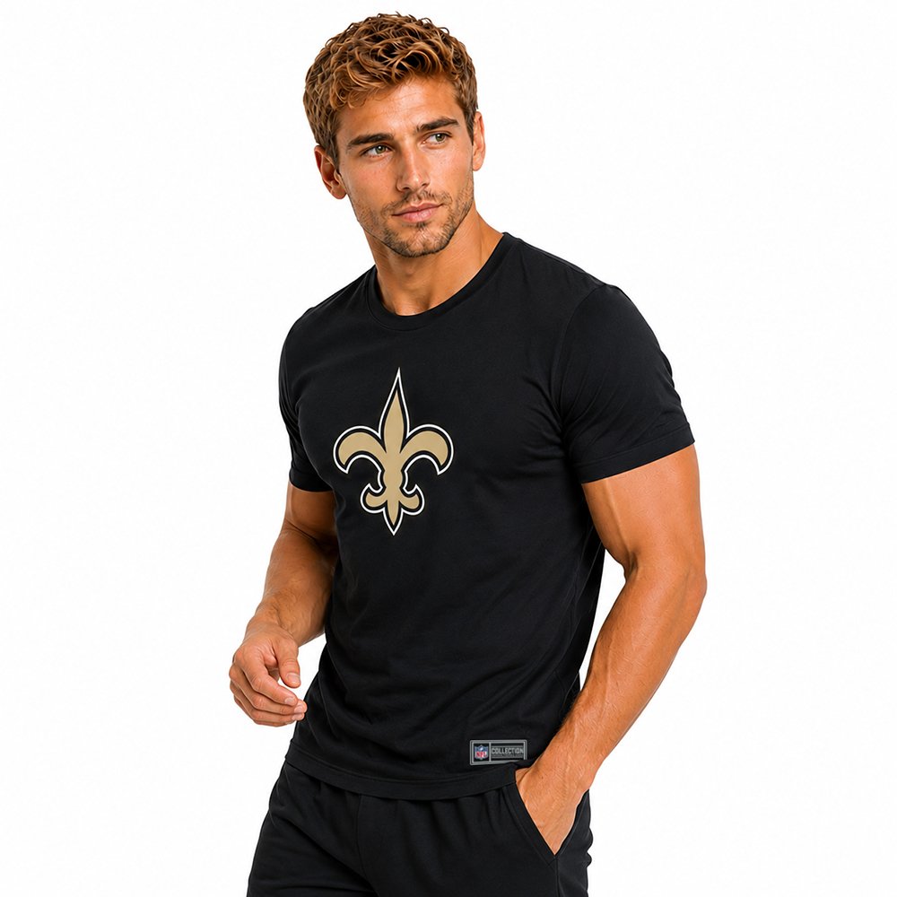 Playera Aficionado New Orleans Saints para Hombre negro
