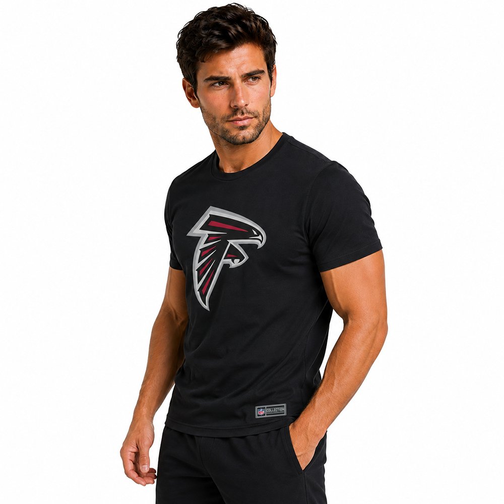 Playera Aficionado Atlanta Falcons para Hombre negro