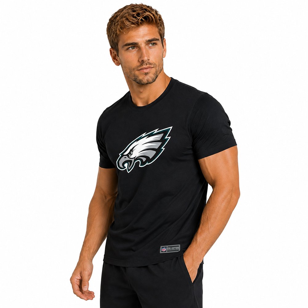 Playera Aficionado Philadelphia Eagles para Hombre negro