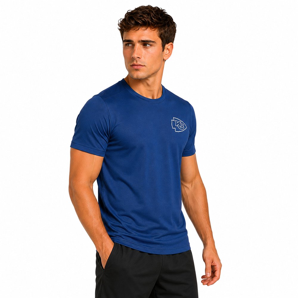 Playera Deportiva Kansas City Chiefs azul marino
