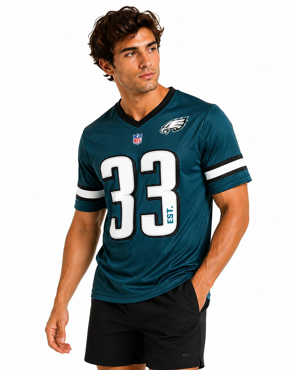 Playera Oficial Philadelphia Eagles verde