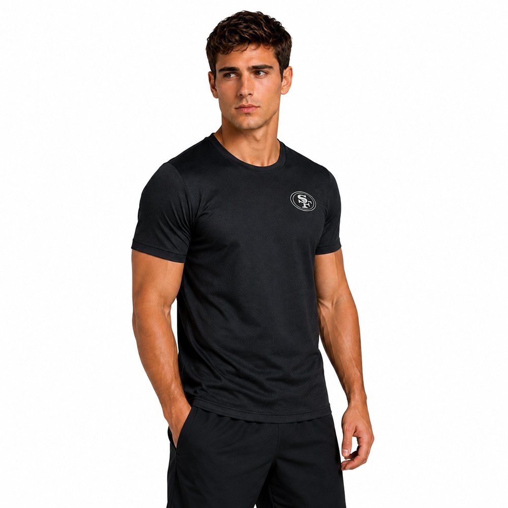Playera Deportiva San Francisco 49ers negro