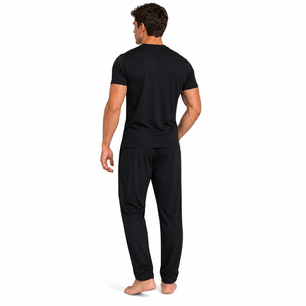 Conjunto Pijama Pittsburgh Steelers Pantalón negro y negro