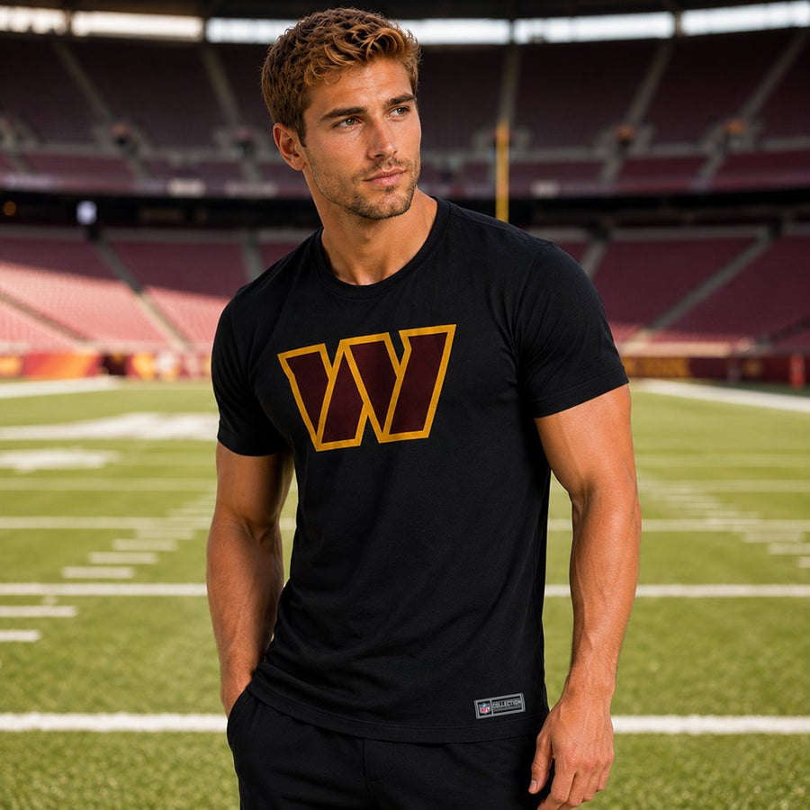 Playera Aficionado Washington Commanders para Hombre negro