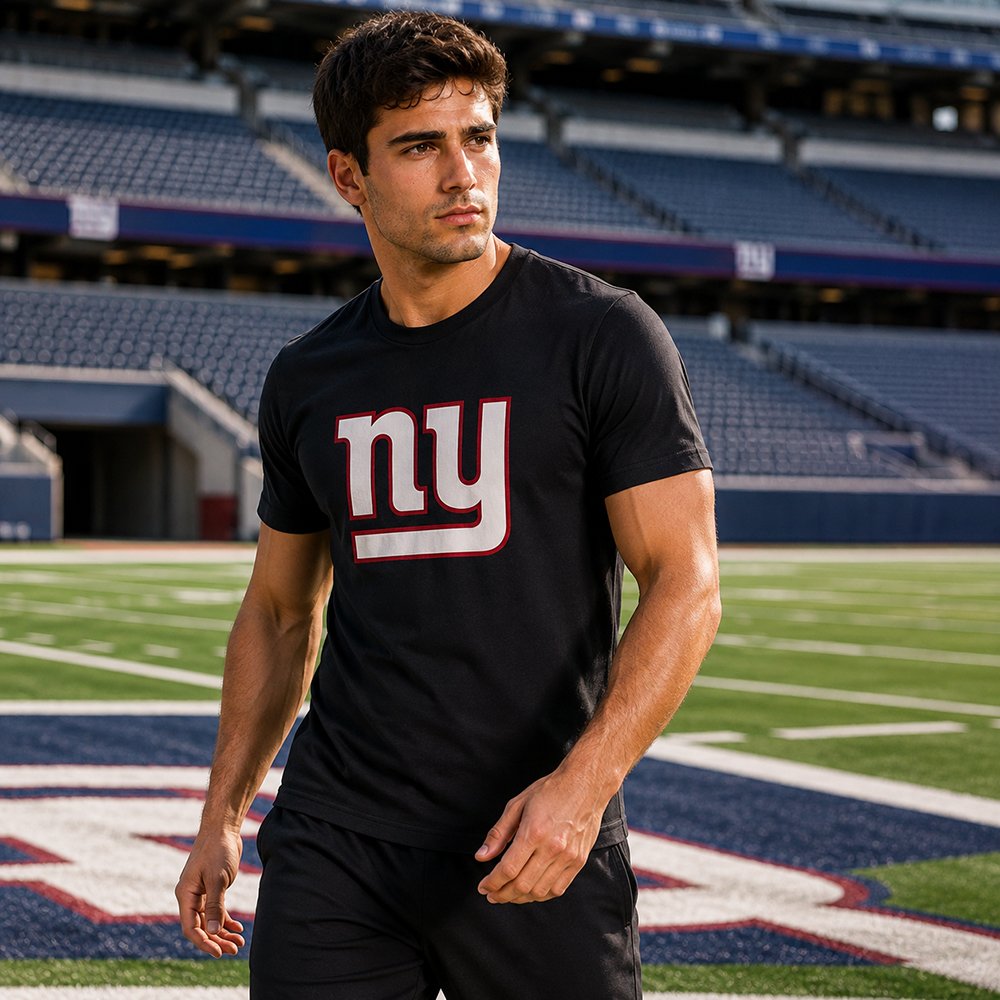 Playera Aficionado New York Giants para Hombre negro