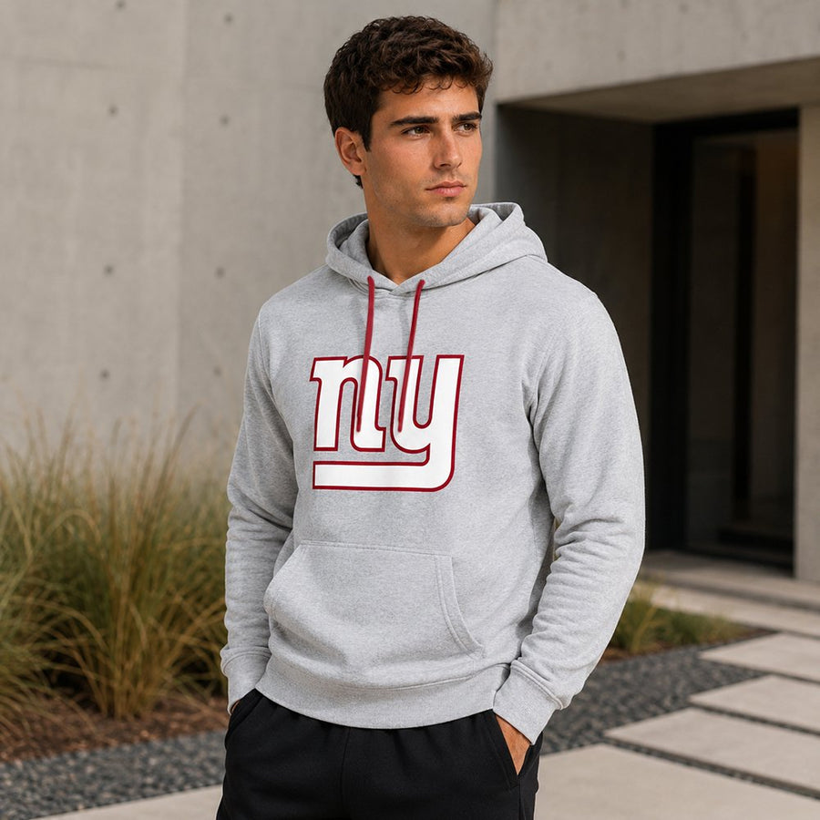 Sudadera Hoodie New York Giants gris jaspe