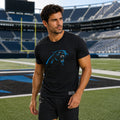 Playera Aficionado Carolina Panthers para Hombre negro