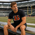 Playera Aficionado Cincinnati Bengals para Hombre negro