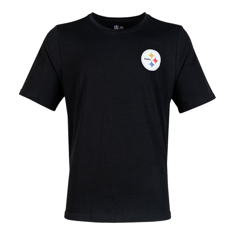 Conjunto Pijama Pittsburgh Steelers Short negro y gris