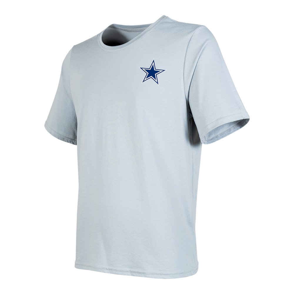Conjunto Pijama Dallas Cowboys Short gris y azul