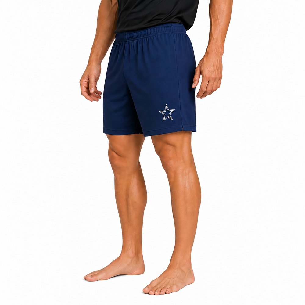 Conjunto Pijama Dallas Cowboys Short gris y azul
