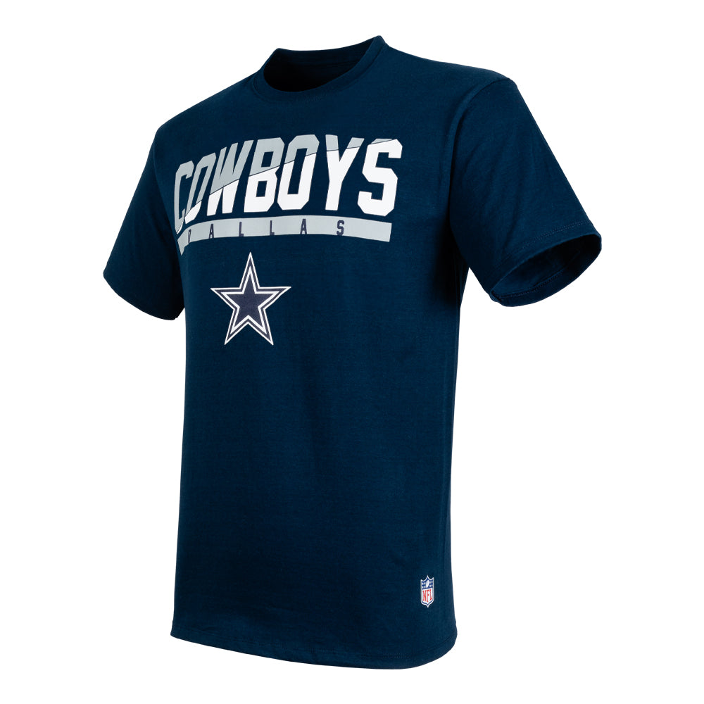 NFL Playera Aficionado Dallas Cowboys Azul Marino para Hombre