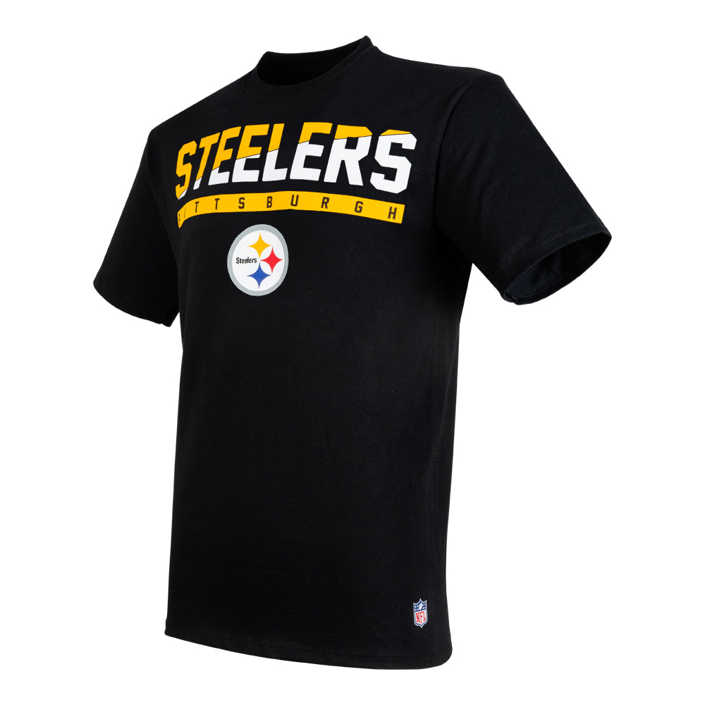 NFL Playera Aficionado Pittsburgh Steelers Negro para Hombre