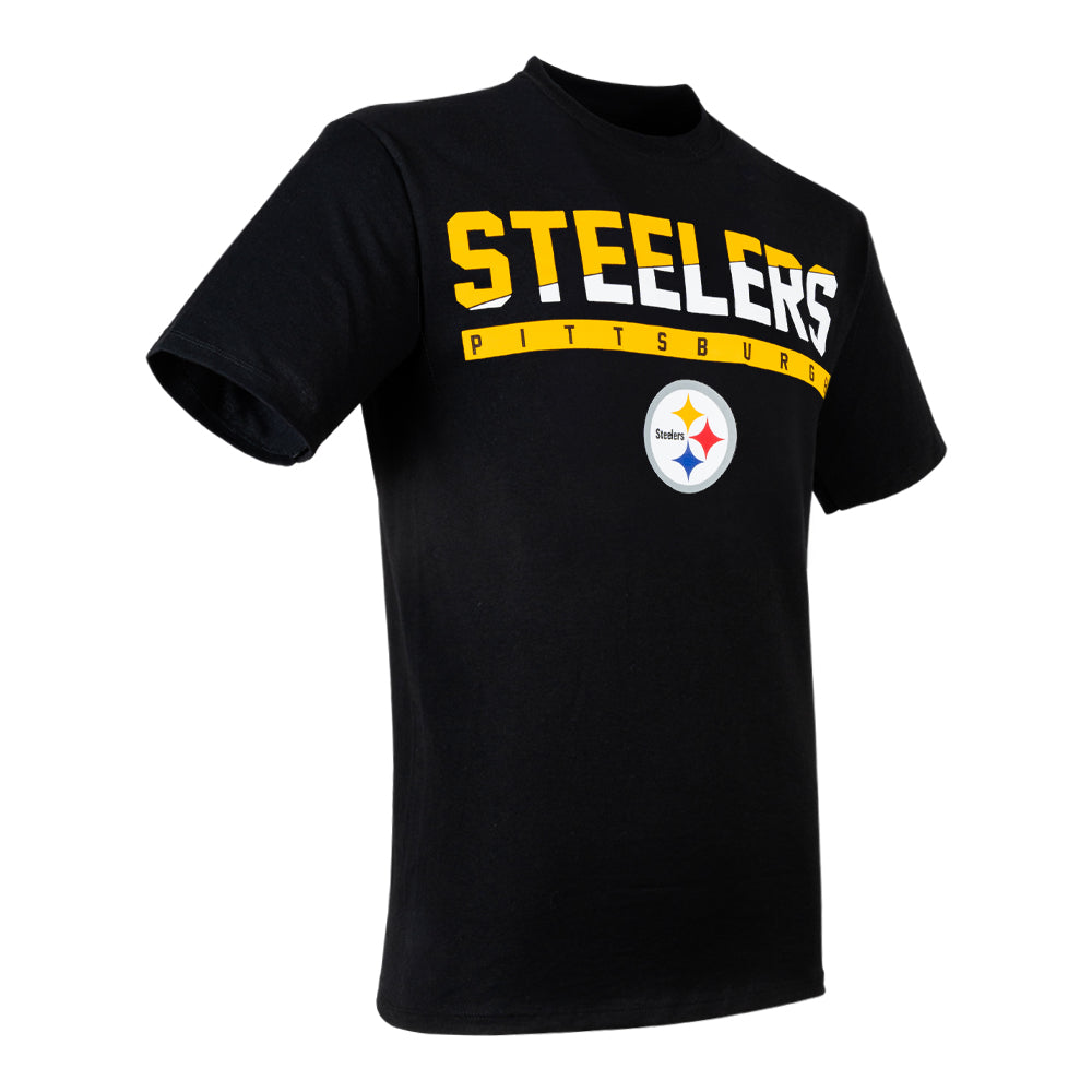 NFL Playera Aficionado Pittsburgh Steelers Negro para Hombre