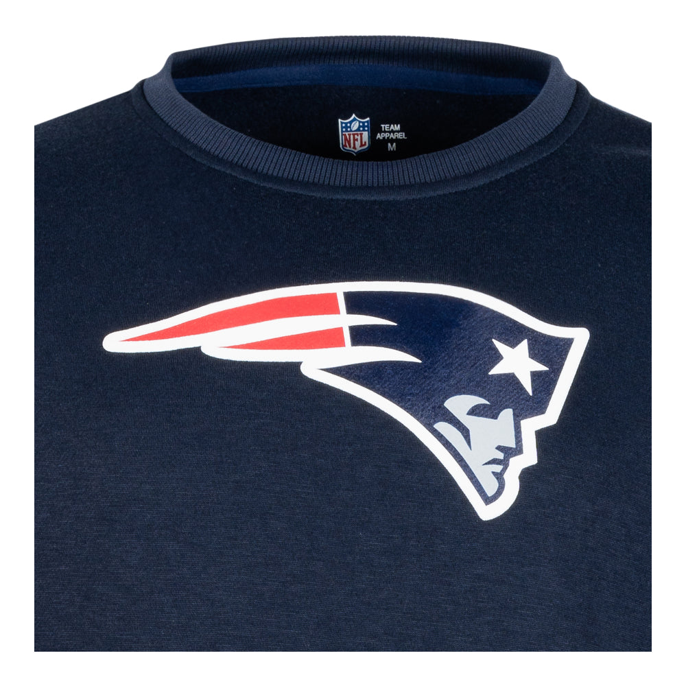 NFL Sudadera Cuello Redondo New England Patriots para Hombre