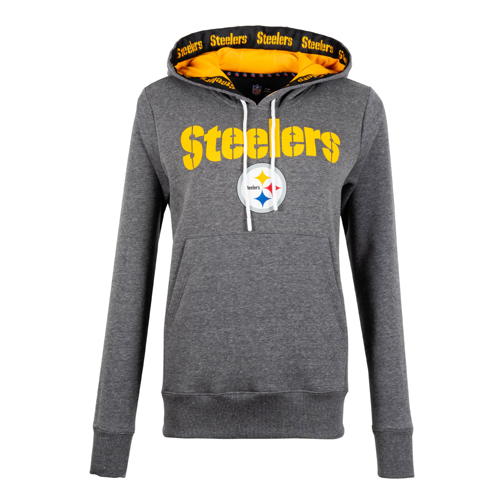 NFL Sudadera Hoodie Pittsburgh Steelers para Dama