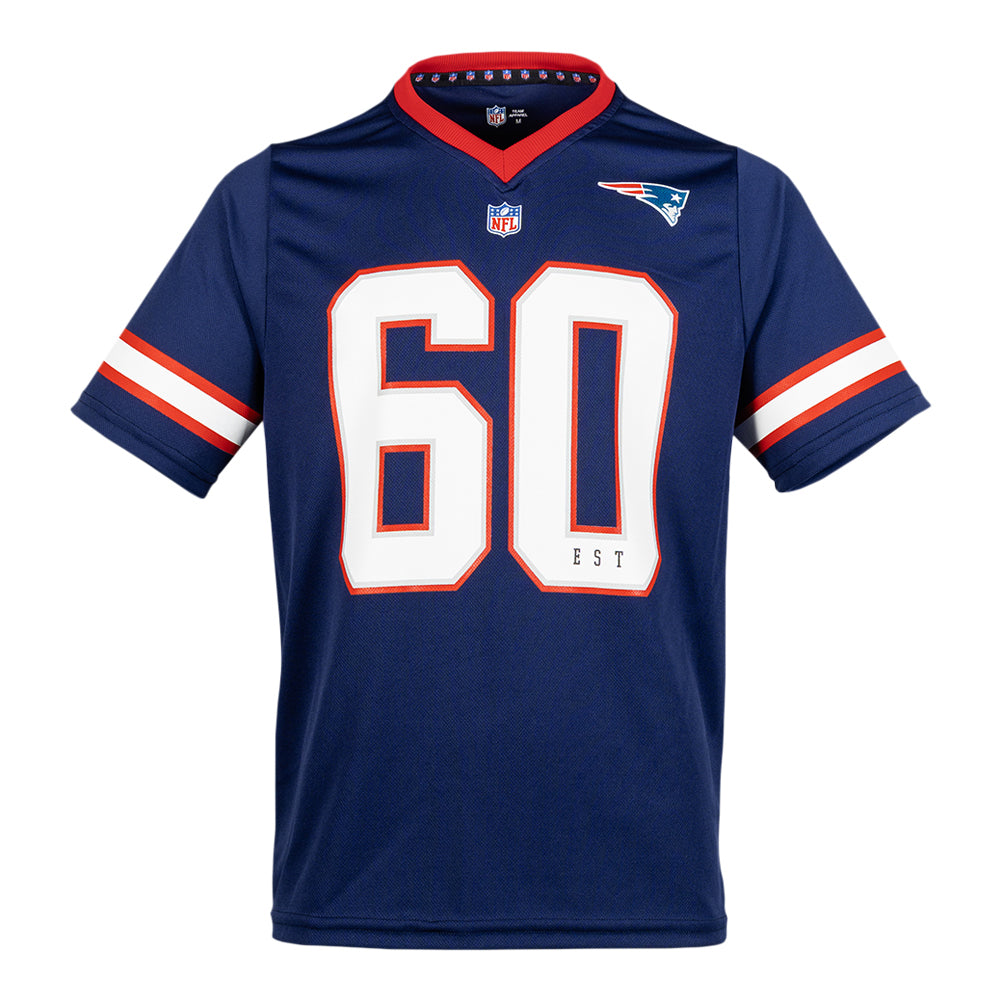 NFL Playera Oficial New England Patriots Marino de Hombre