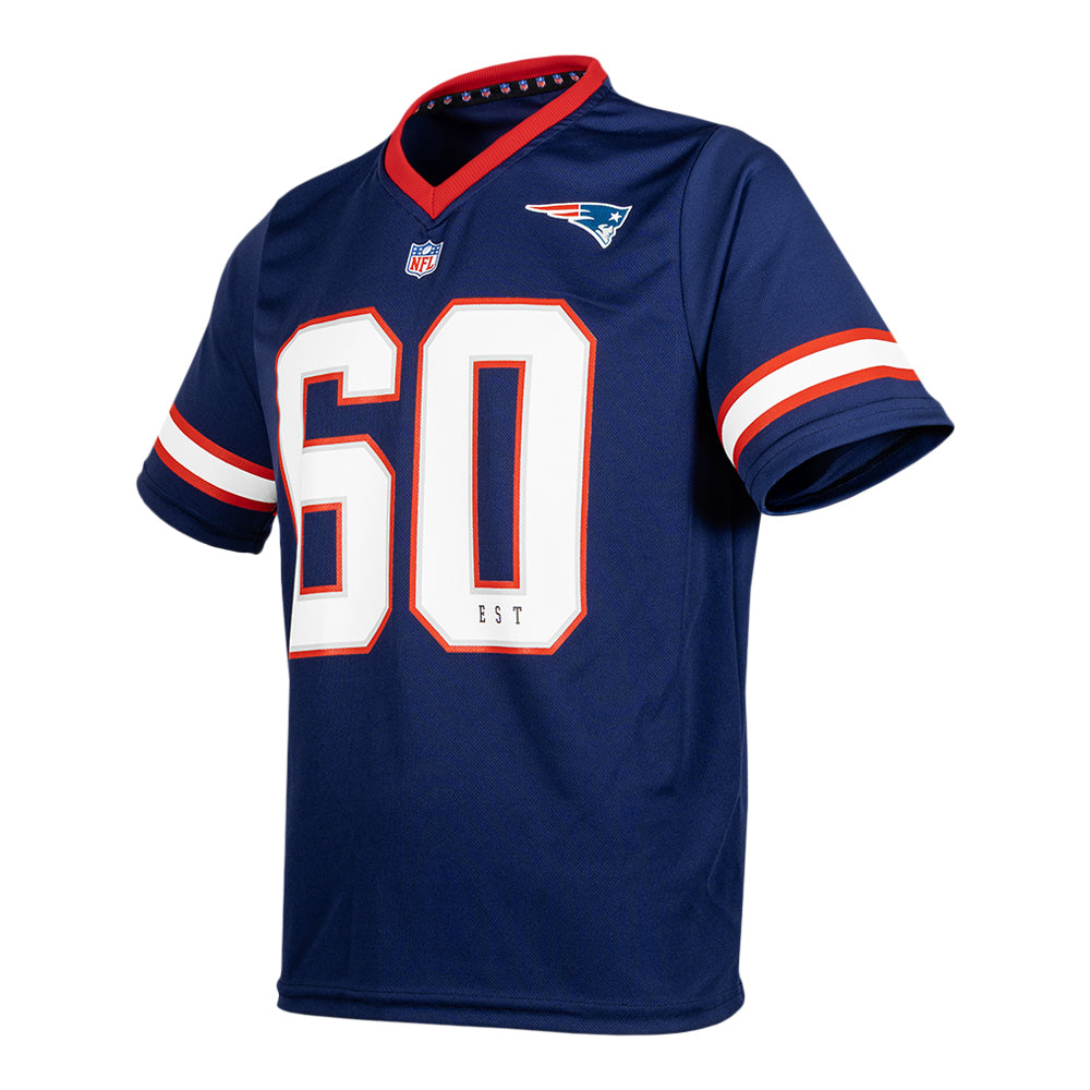 NFL Playera Oficial New England Patriots Marino de Hombre