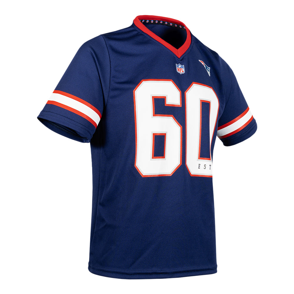 NFL Playera Oficial New England Patriots Marino de Hombre