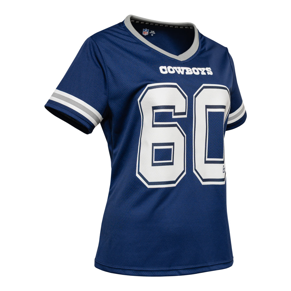 Playera Oficial Dallas Cowboys para Mujer azul marino