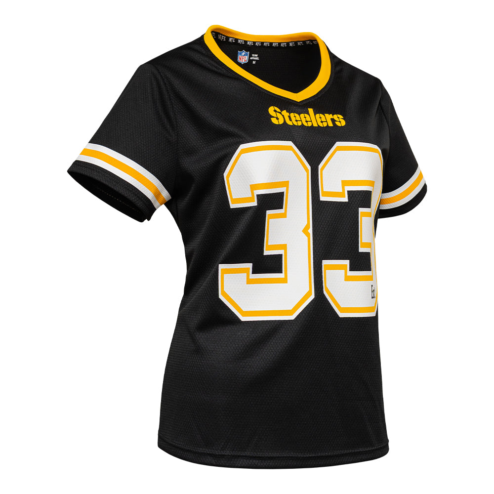 Playera Oficial Pittsburgh Steelers para Mujer negro