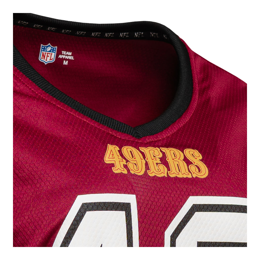 Playera Oficial San Francisco 49ers para Mujer rojo