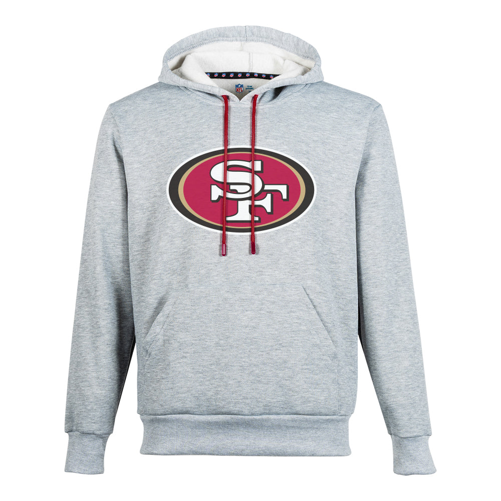 NFL Sudadera Hoodie San Francisco 49ers Gris para Hombre