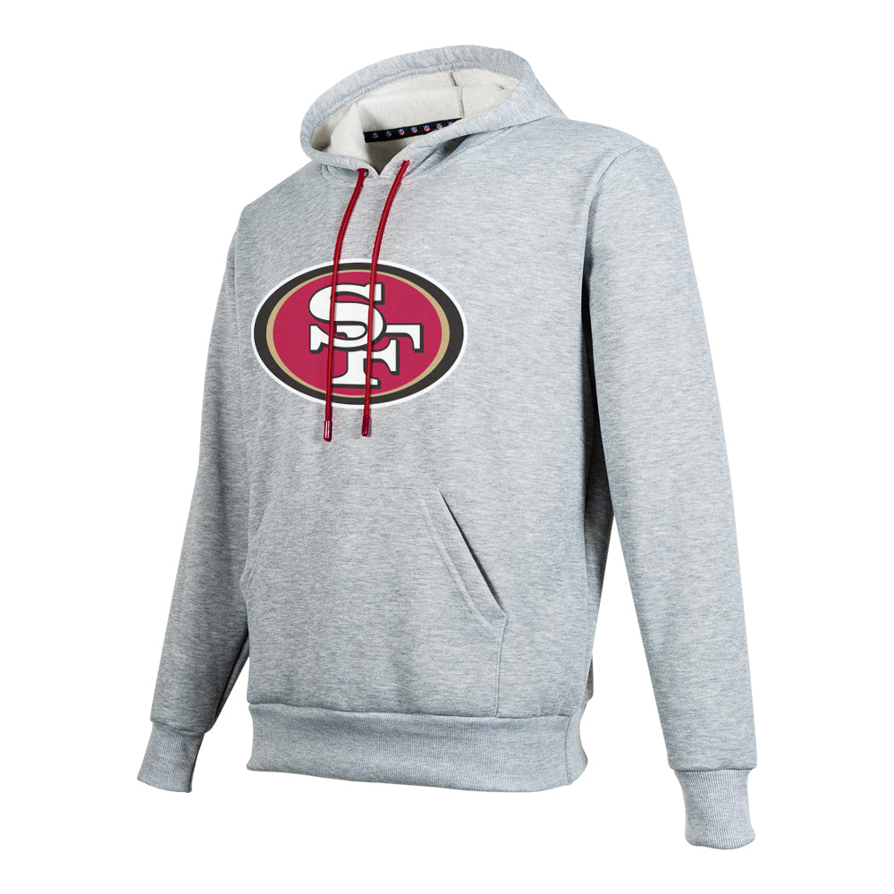 NFL Sudadera Hoodie San Francisco 49ers Gris para Hombre