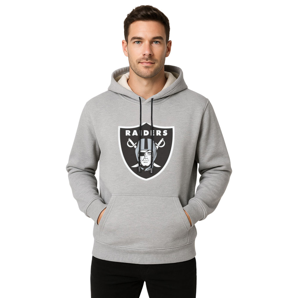 NFL Sudadera Hoodie Las Vegas Raiders Gris para Hombre