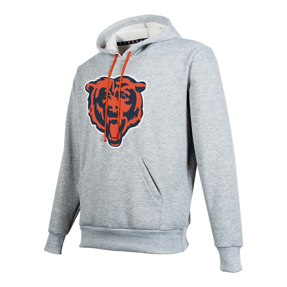 NFL Sudadera Hoodie Chicago Bears Gris para Hombre