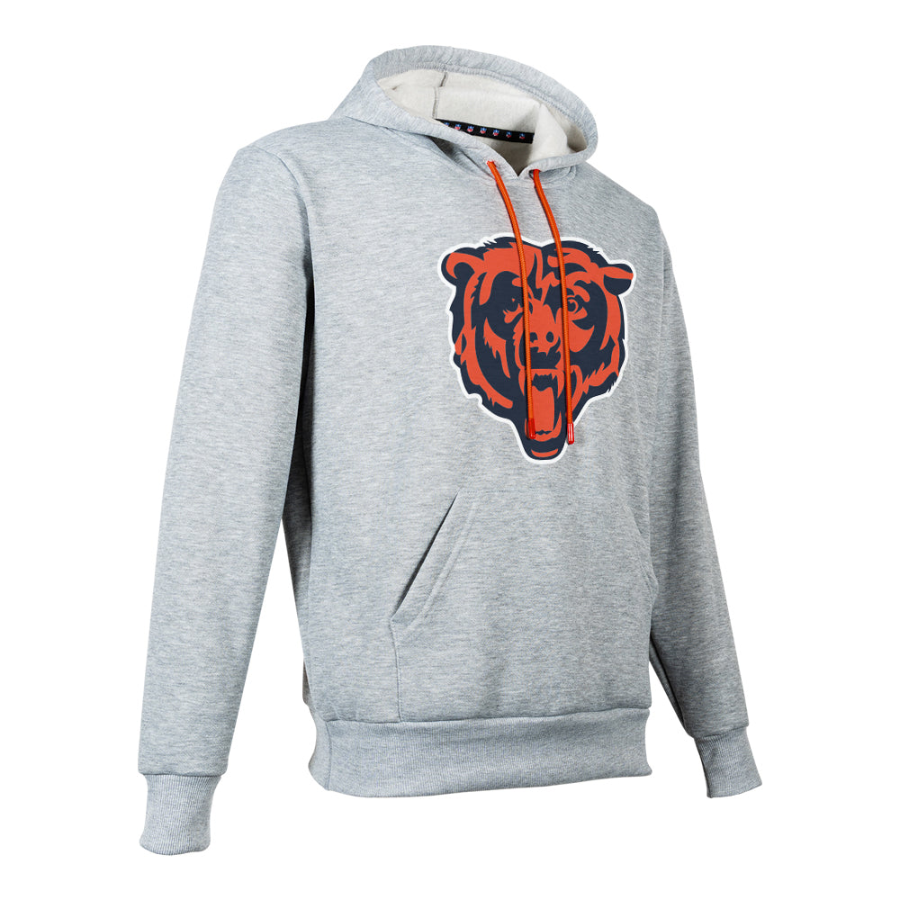 NFL Sudadera Hoodie Chicago Bears Gris para Hombre