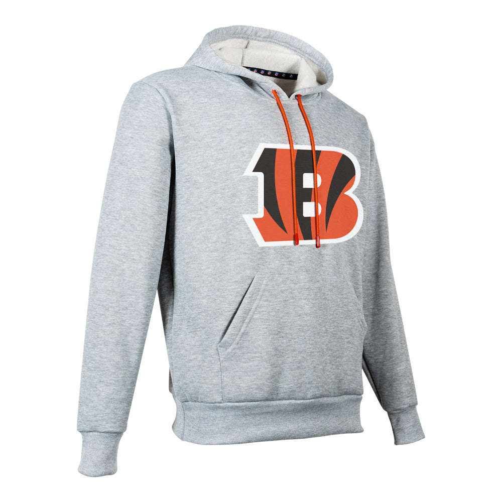 NFL Sudadera Hoodie Cincinnati Bengals Gris para Hombre
