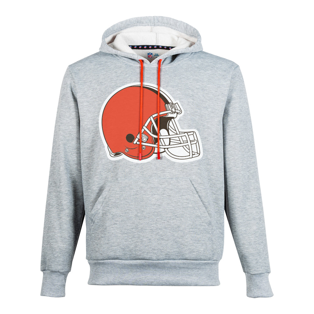 NFL Sudadera Hoodie Cleveland Browns Gris para Hombre