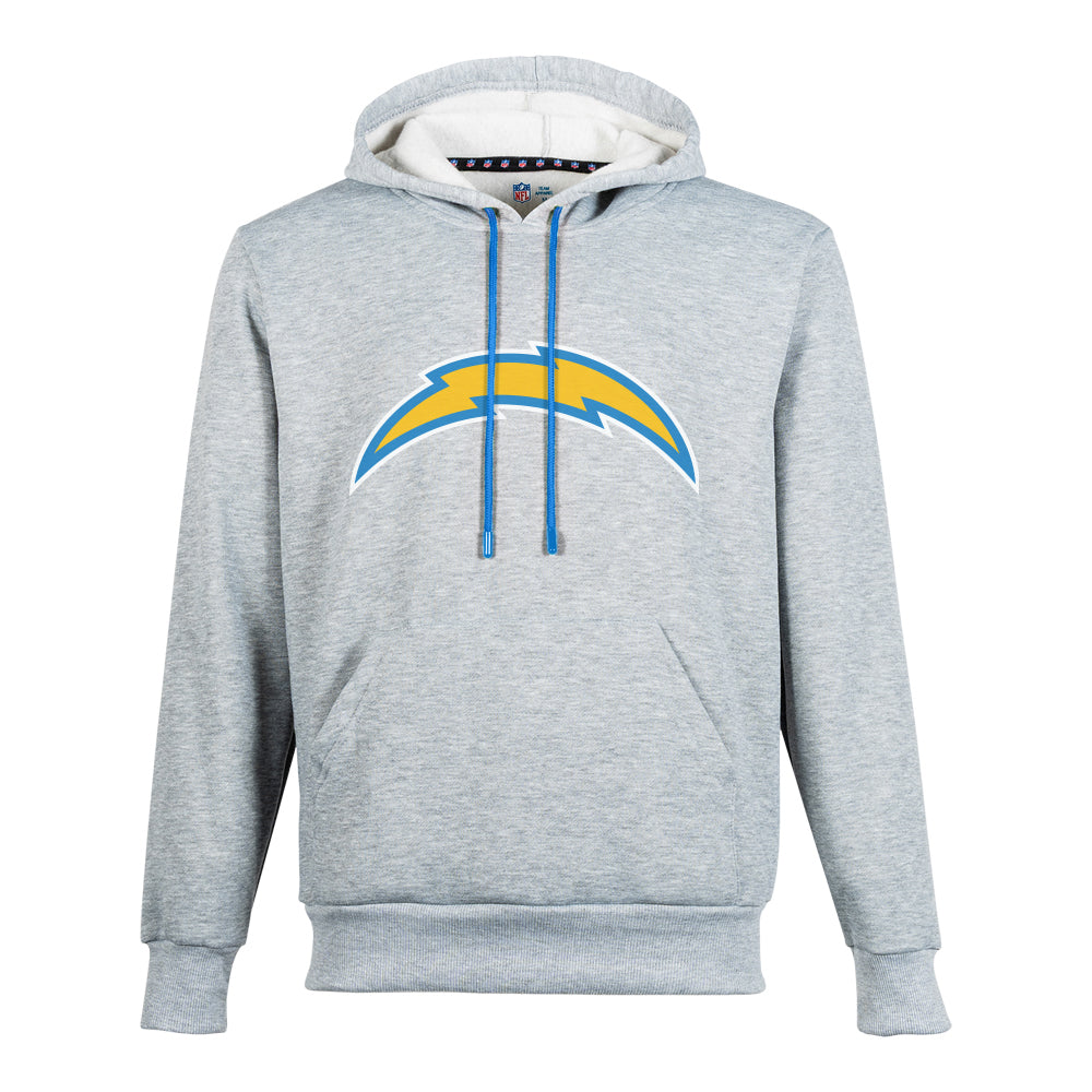 NFL Sudadera Hoodie Los Angeles Chargers Gris para Hombre