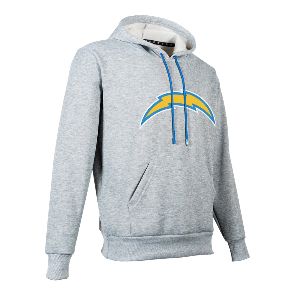 NFL Sudadera Hoodie Los Angeles Chargers Gris para Hombre