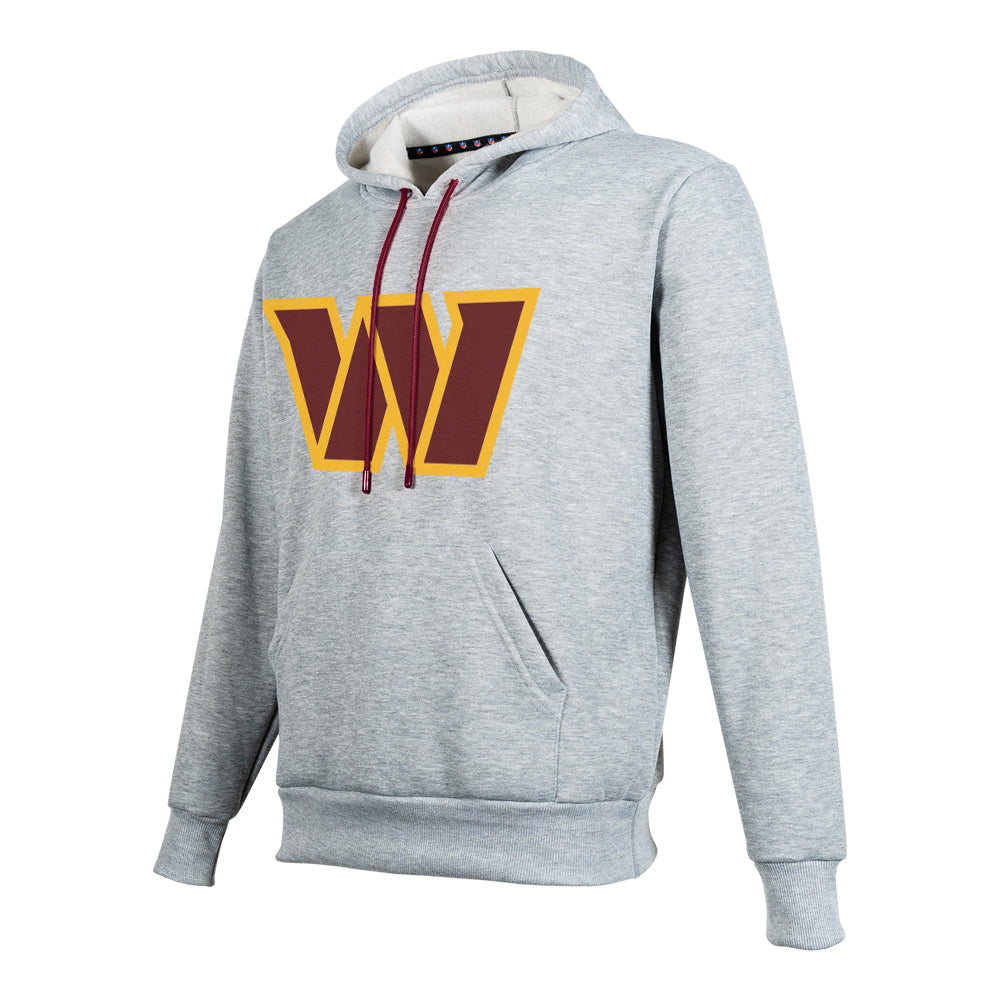 NFL Sudadera Hoodie Washington Commanders Gris para Hombre