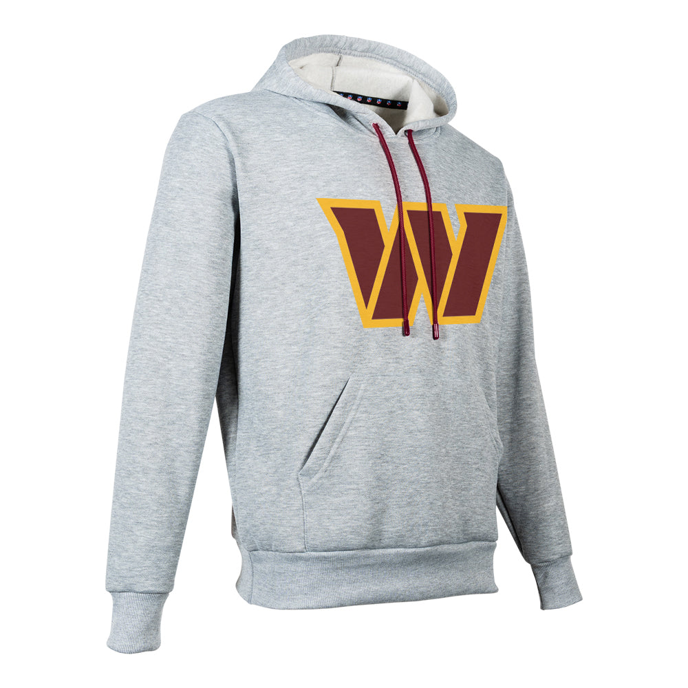 NFL Sudadera Hoodie Washington Commanders Gris para Hombre