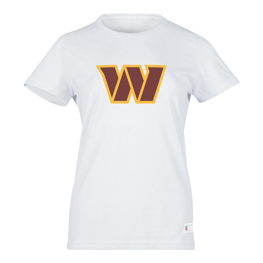 NFL Playera Aficionado Básica Washington Commanders para Mujer