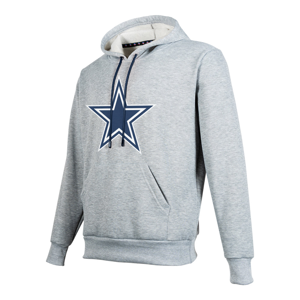NFL Sudadera Hoodie Dallas Cowboys Gris para Hombre